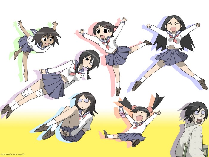 Abiru Kobushi from Sayonara Zetsubou Sensei