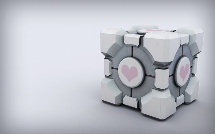 Companion Cube from Portal
