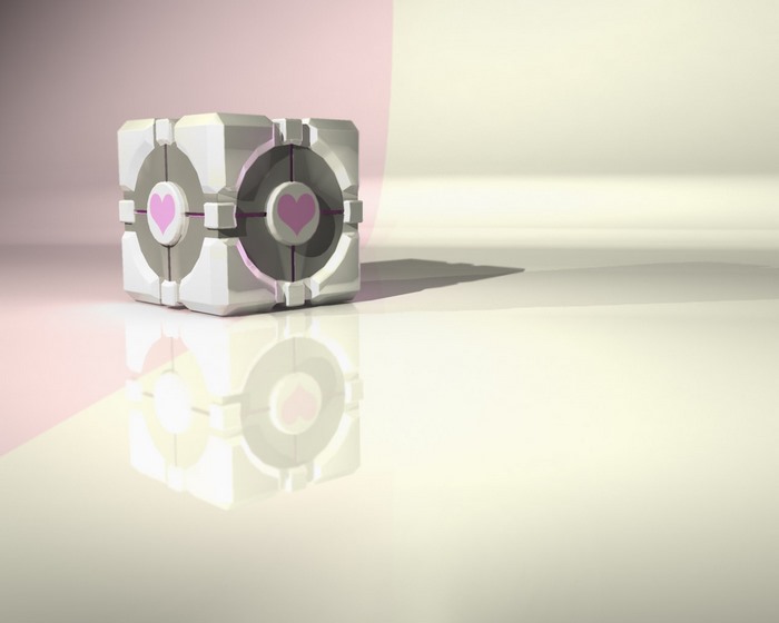 Companion Cube from Portal