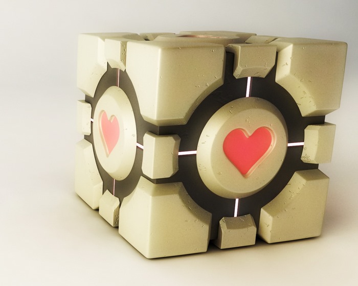 Companion Cube from Portal