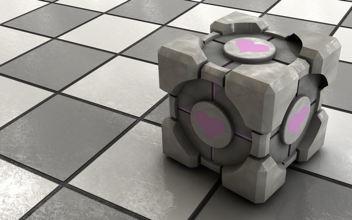 Companion Cube from Portal