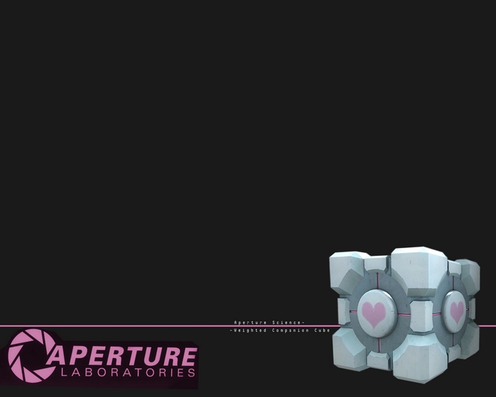 Companion Cube from Portal