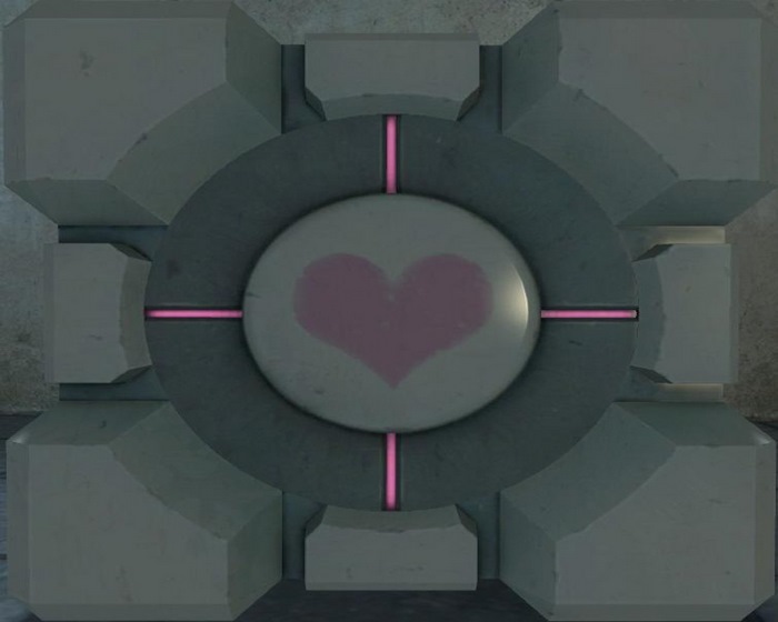 Companion Cube from Portal