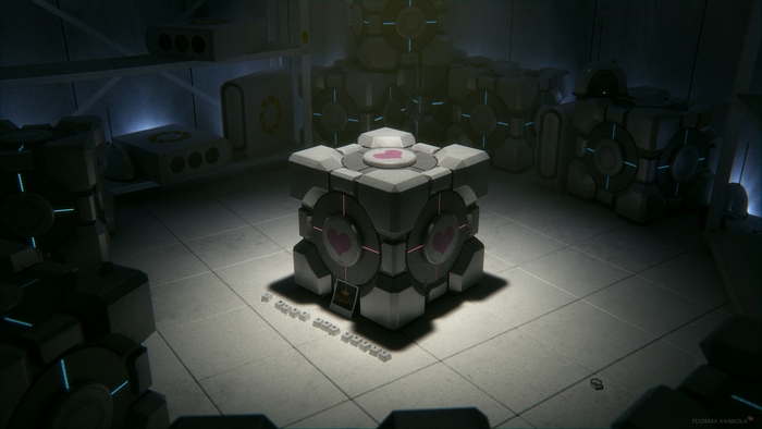 Companion Cube from Portal