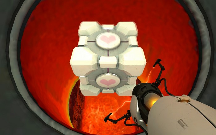 Companion Cube from Portal
