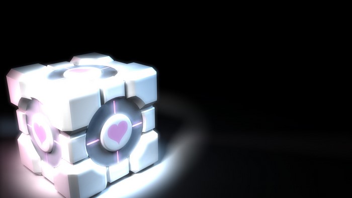 Companion Cube from Portal