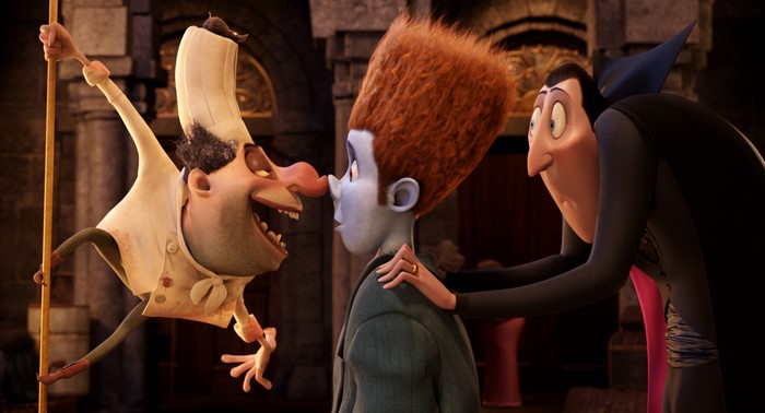 Dracula and friends from Hotel Transylvania