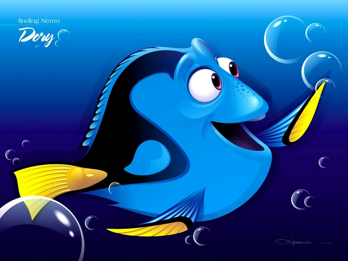 Dory from Finding Nemo
