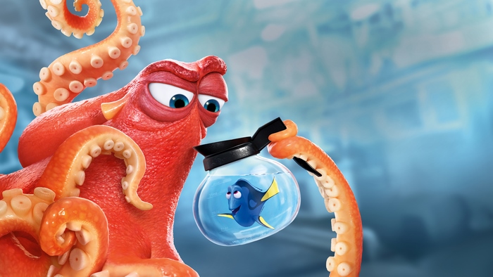 Hank and Dory from Finding Dory