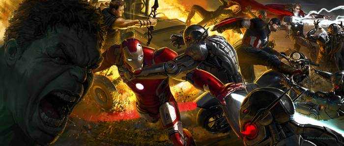 The Avengers vs Ultron