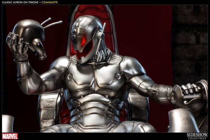 Classic Ultron on Throne Comiquette