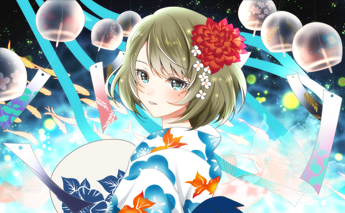 Kaede Takagaki from The Idolmaster Cinderella Girls