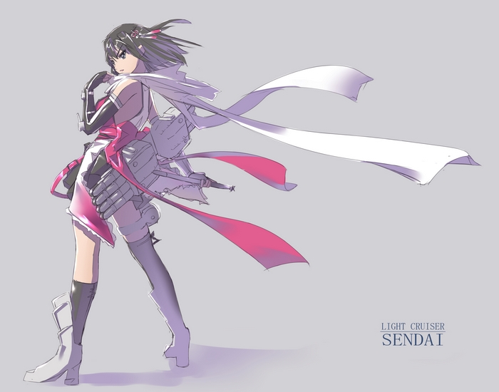 Sendai Light Cruiser from Kancolle