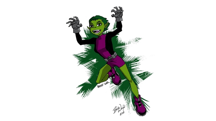 Beast Girl from Teen Titans