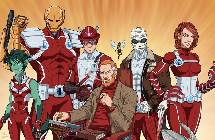 DC Comics Doom Patrol and allies