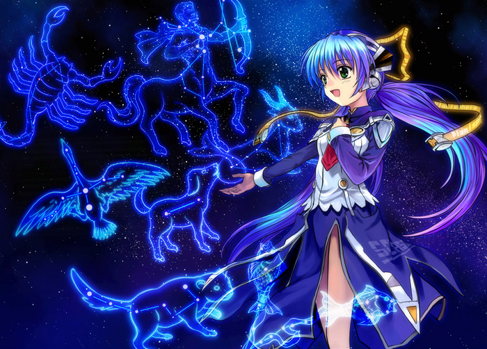 Yumemi Hoshino and Zodiac Constellations