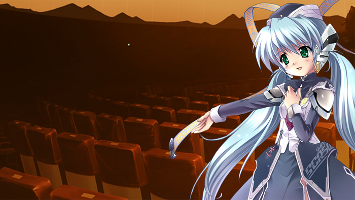 Yumemi Hoshino in a theater