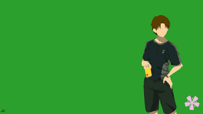 Atsumu Matsuyuki with a drink