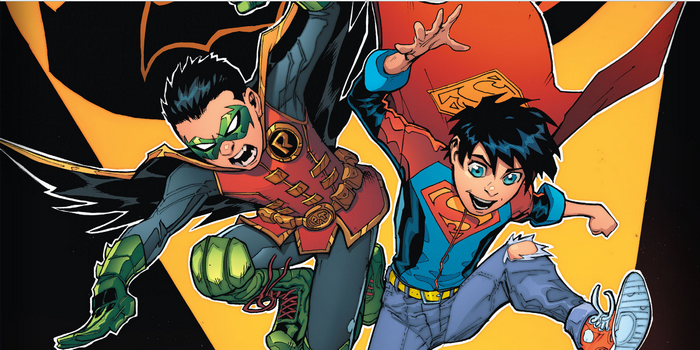 Superboy and Robin from DC Comics