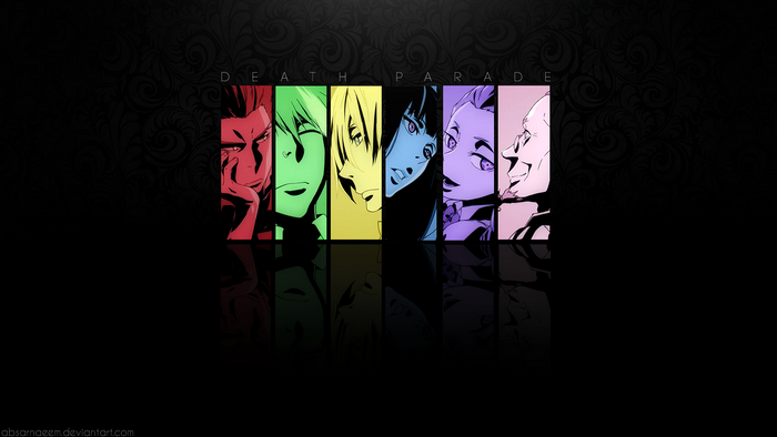 Characters from Death Parade