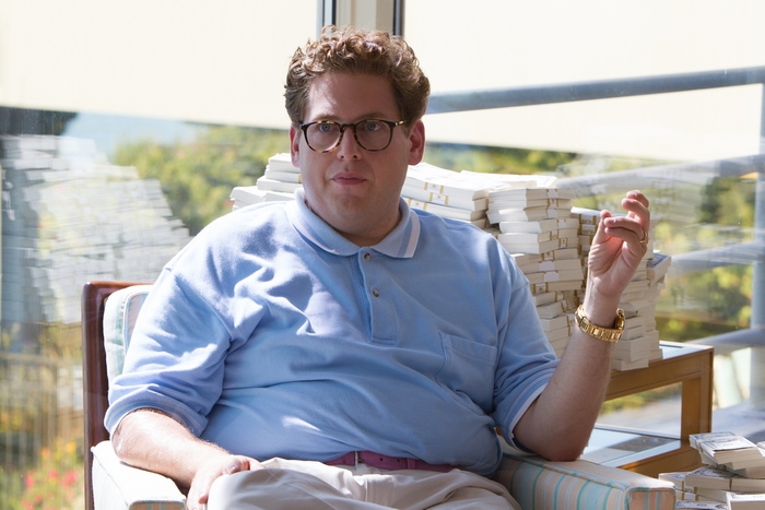 Jonah Hill in The Wolf of Wall Street