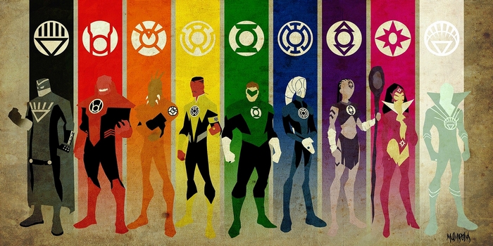 Lantern Corps from DC Comics