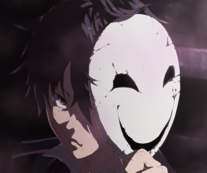 Rentaro Satomi wearing a mask