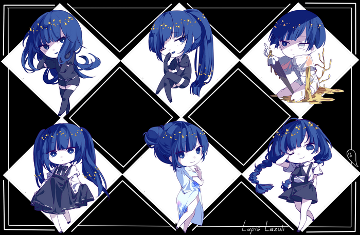 Lapis Lazuli from Houseki no Kuni