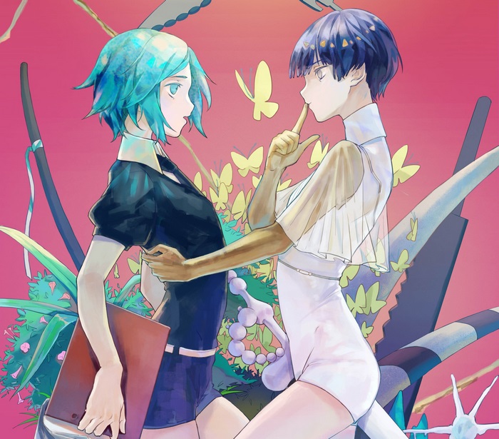 Phos and Lapis Lazuli from Houseki no Kuni