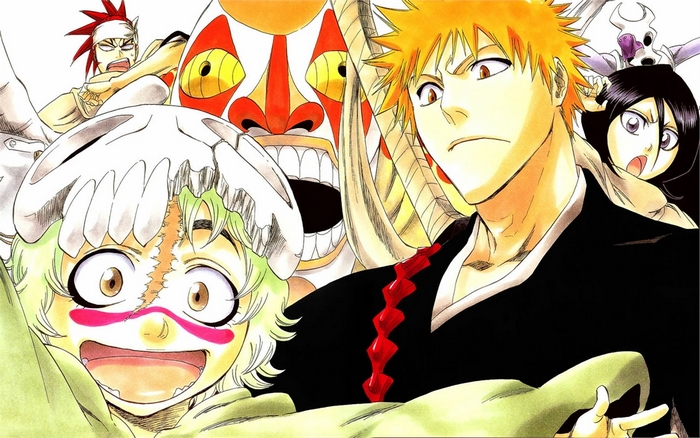 Nel Tu and Ichigo from Bleach