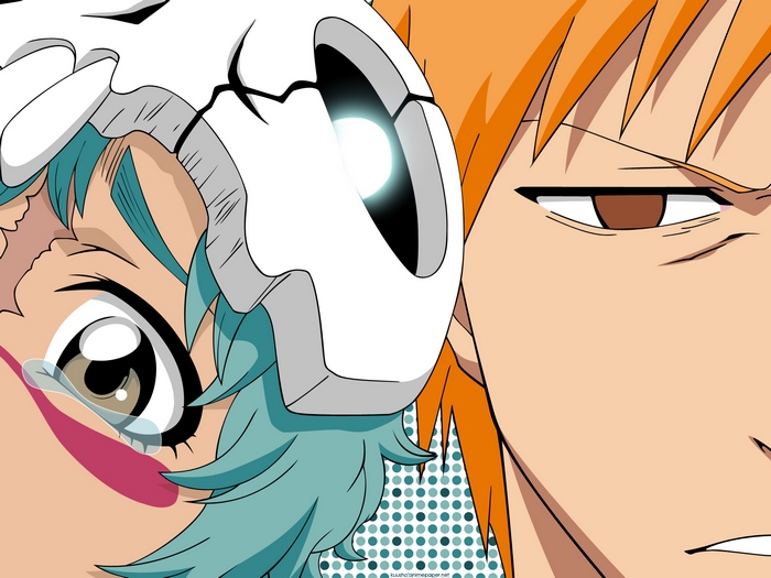 Nel from Bleach and Ichigo Kurosaki