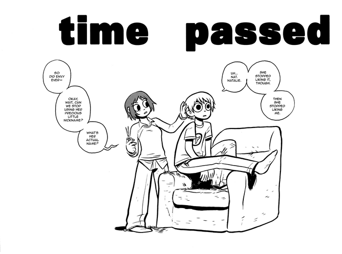 Scott Pilgrim characters talking