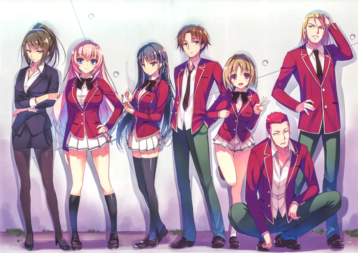 Classroom of the Elite characters