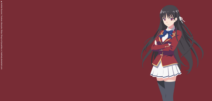 Suzune Horikita from Classroom of the Elite