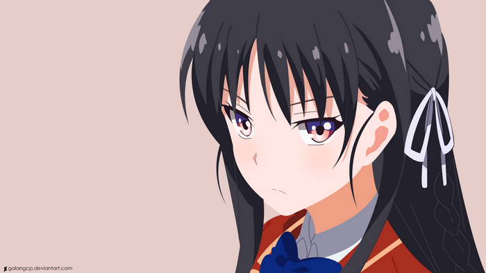 Suzune Horikita from Classroom of the Elite