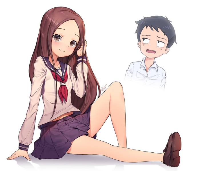 Takagi from Karakai Jouzu no Takagi-san