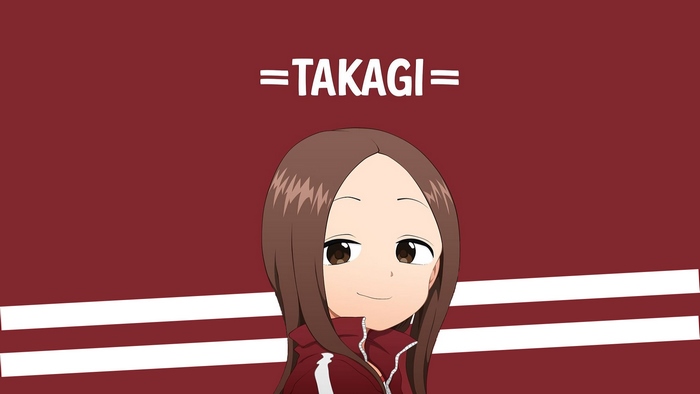 Takagi Smiling in Red Sports Jacket