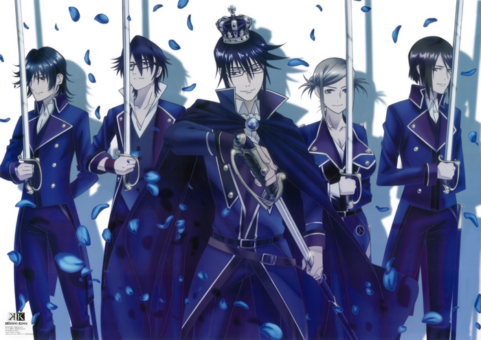 Reisi Munakata and allies from K Missing Kings