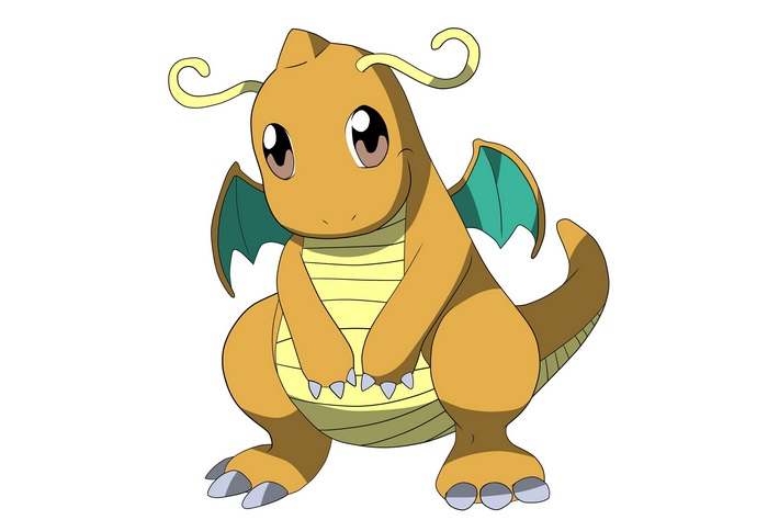 Dragonite from Pokemon