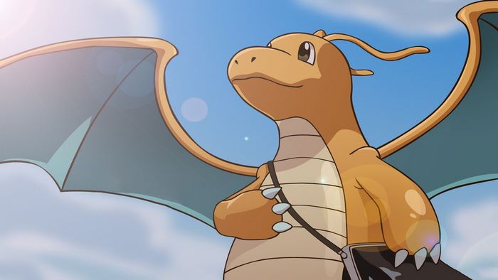 Dragonite from Pokemon