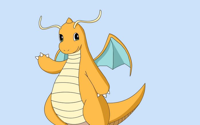 Dragonite from Pokemon