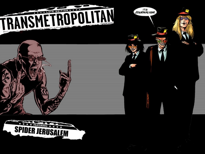 Transmetropolitan Featuring Spider Jerusalem