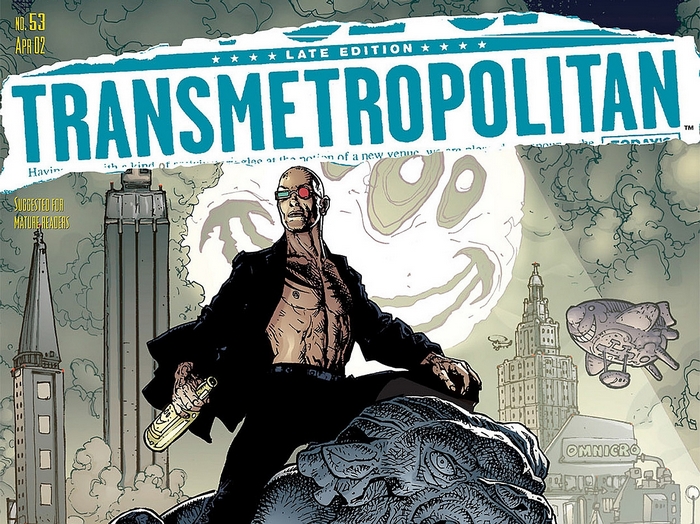Spider Jerusalem from Transmetropolitan