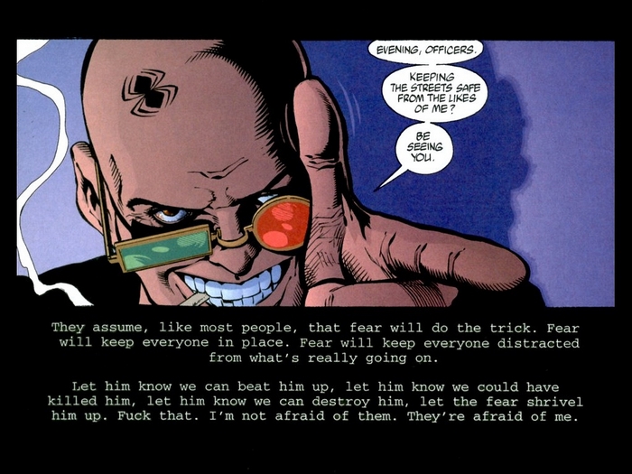 Spider Jerusalem from Transmetropolitan