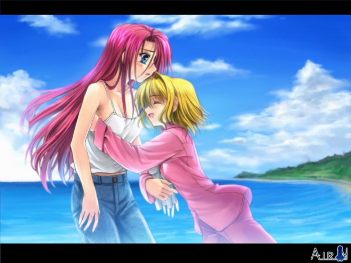 Haruko Kamio on a Beach