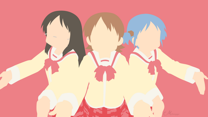 Mio Naganohara from K-On! minimalist art