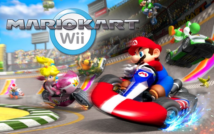 Mario Kart Wii: Mario, Peach, Yoshi, Luigi, Toad