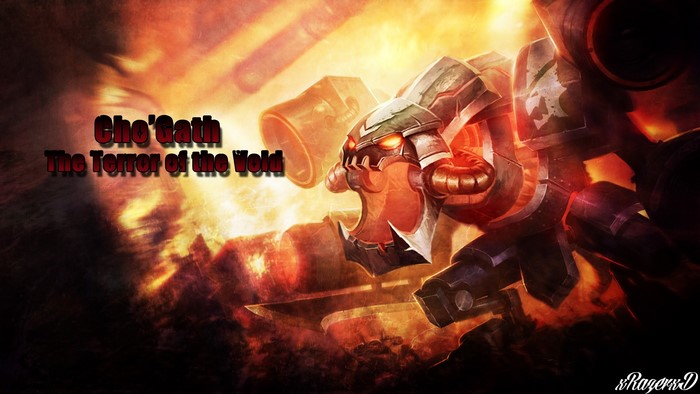 Cho'Gath The Terror of the Void from League of Legends