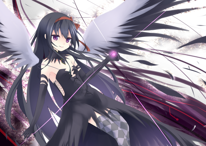 Homura Akuma from Puella Magi Madoka Magica