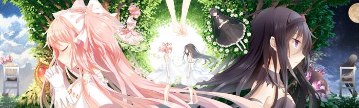 Madoka Magica: Homura Akuma and Madoka Kaname